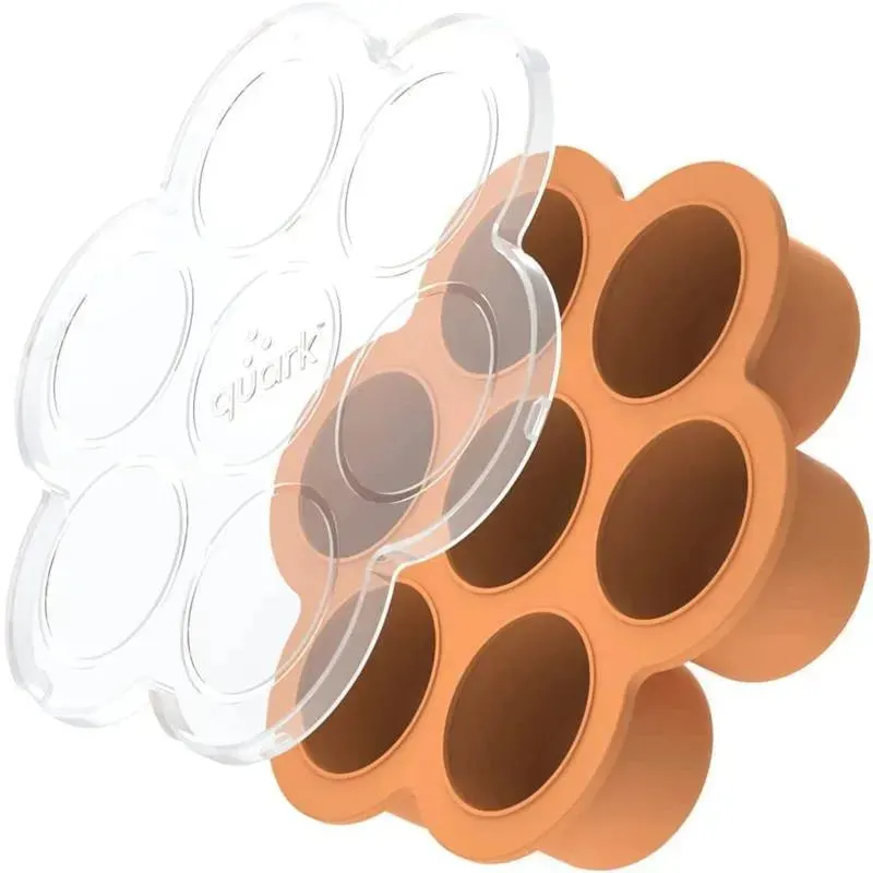 Quark - Chiill Silicone Baby Food Freezer Tray with Lid, 1.4 oz