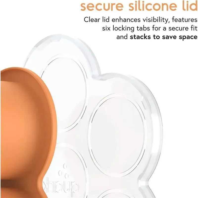 Quark - Chiill Silicone Baby Food Freezer Tray with Lid, 1.4 oz - Image 5