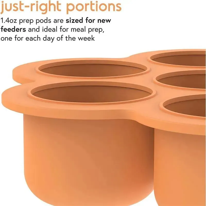 Quark - Chiill Silicone Baby Food Freezer Tray with Lid, 1.4 oz - Image 6