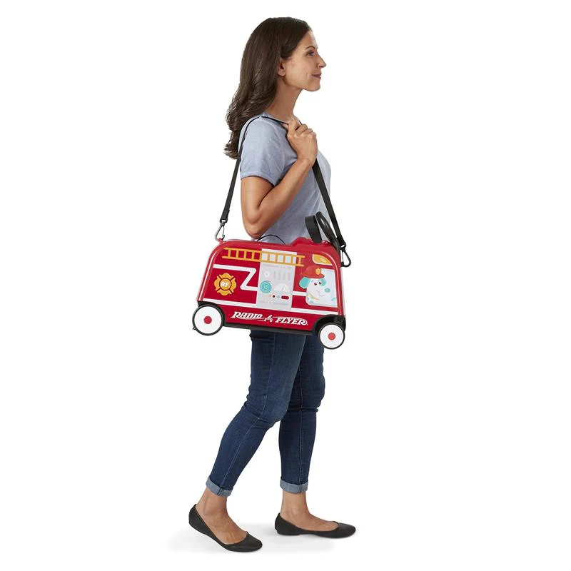 Radio Flyer - 3-in-1 Happy Traveler Camper, Ride on Toy, Toddler Carry-On Storage - Image 7