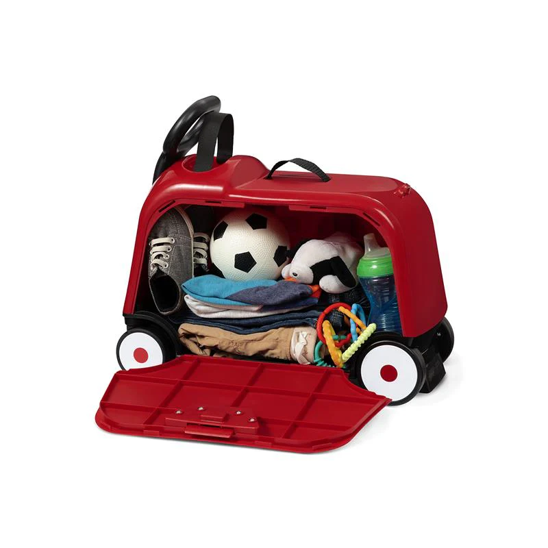 Radio Flyer - 3-in-1 Happy Traveler Camper, Ride on Toy, Toddler Carry-On Storage - Image 9