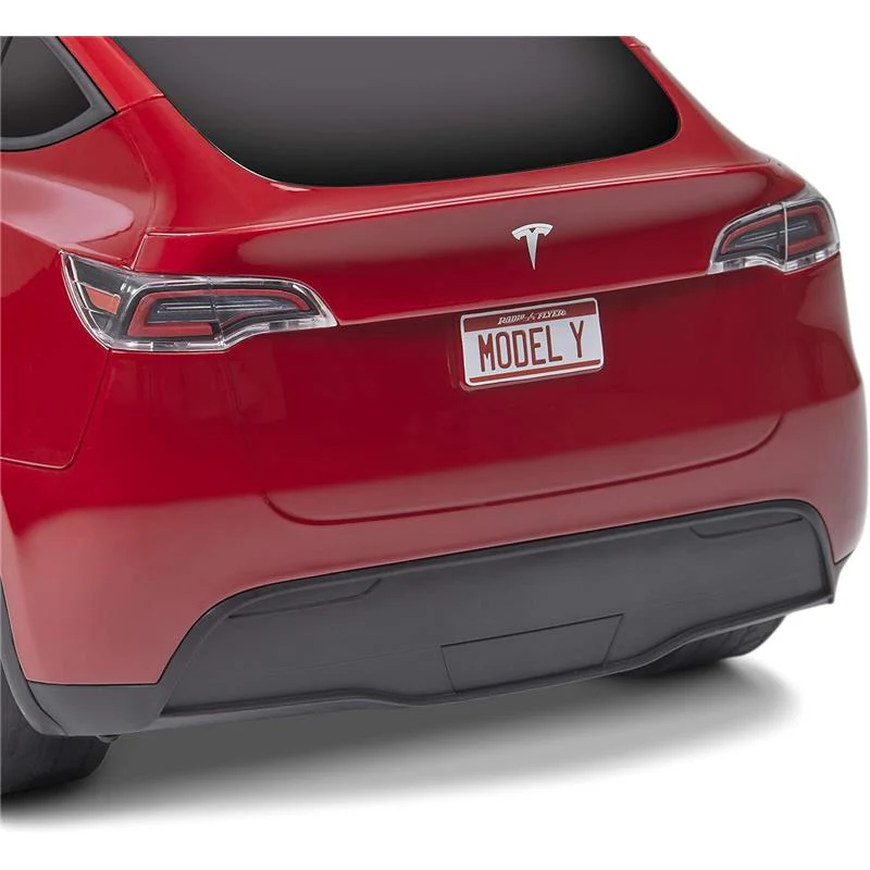 Radio Flyer - My First Tesla Model Y Kids Ride On Toy, Red - Image 7