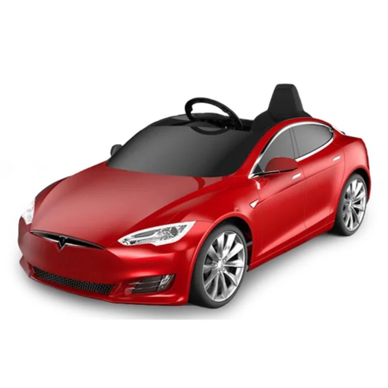 Radio Flyer - Tesla Model S for Kids, Red Metallic