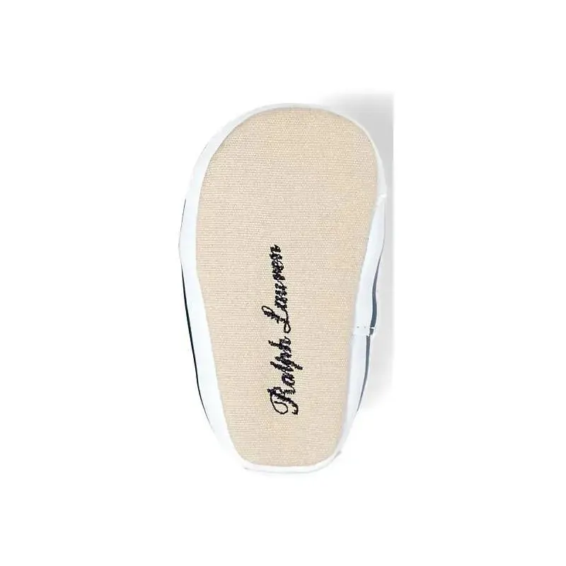 Ralph Lauren Allover Pony Slip-On, Khaki/Navy - Image 2