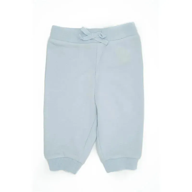 Ralph Lauren Baby Blue 2pc Baby Boy Hoodie & Baby Boy Sweatpants Set - Image 2