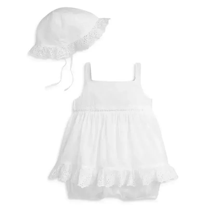 Ralph Lauren Baby - Bowman Tie White Seersucker