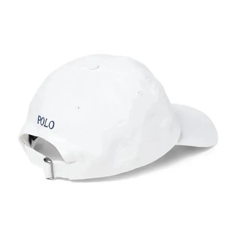 Ralph Lauren Baby - Cotton Chino Baseball Cap White - Image 2