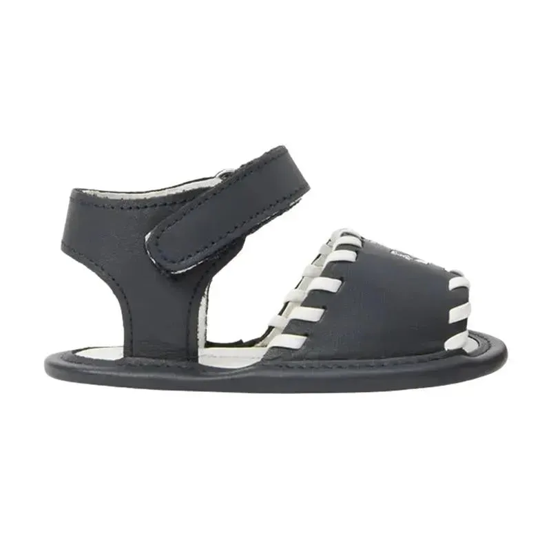 Ralph Lauren Baby - Nautical Girl Sandal Leather White Anchor