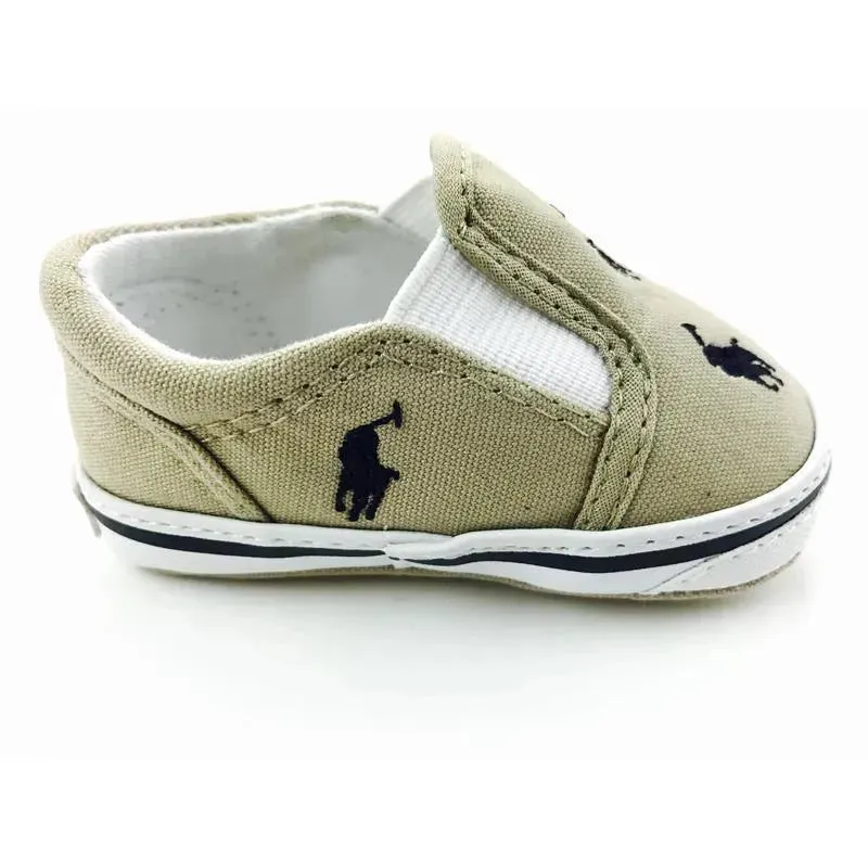 Ralph Lauren Bal Harbour Repeat Layette, Khaki/Navy Pony, Size 1 - Image 2
