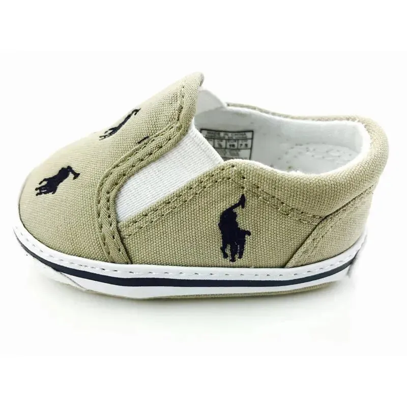 Ralph Lauren Bal Harbour Repeat Layette, Khaki/Navy Pony, Size 1 - Image 3