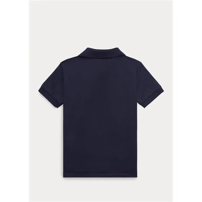 Ralph Lauren - Cotton Polo Baby T-shirt -French Navy - Image 2