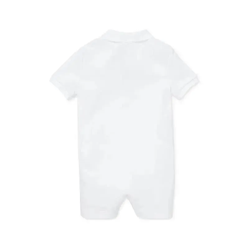 Ralph Lauren White Baby One Piece Outfit - Image 2
