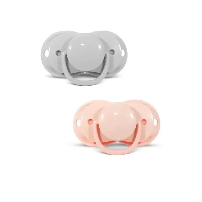Razbaby - Keep It Kleen Pacifier 2Pk, Light Pink & Cookies & Cream