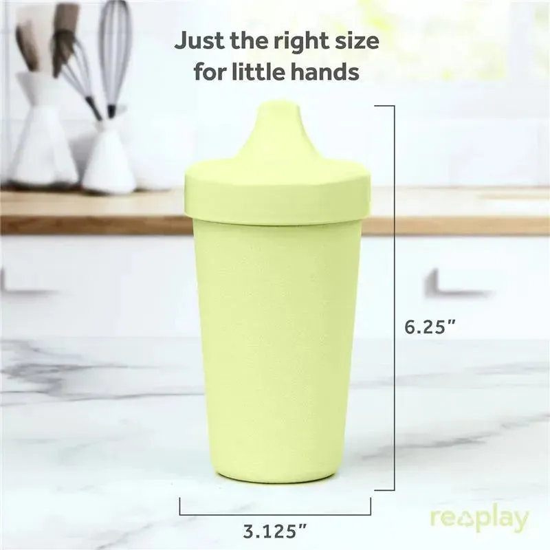 Re Play - 10oz Reusable Spill Proof Cups for Kids, Leaf - Image 3