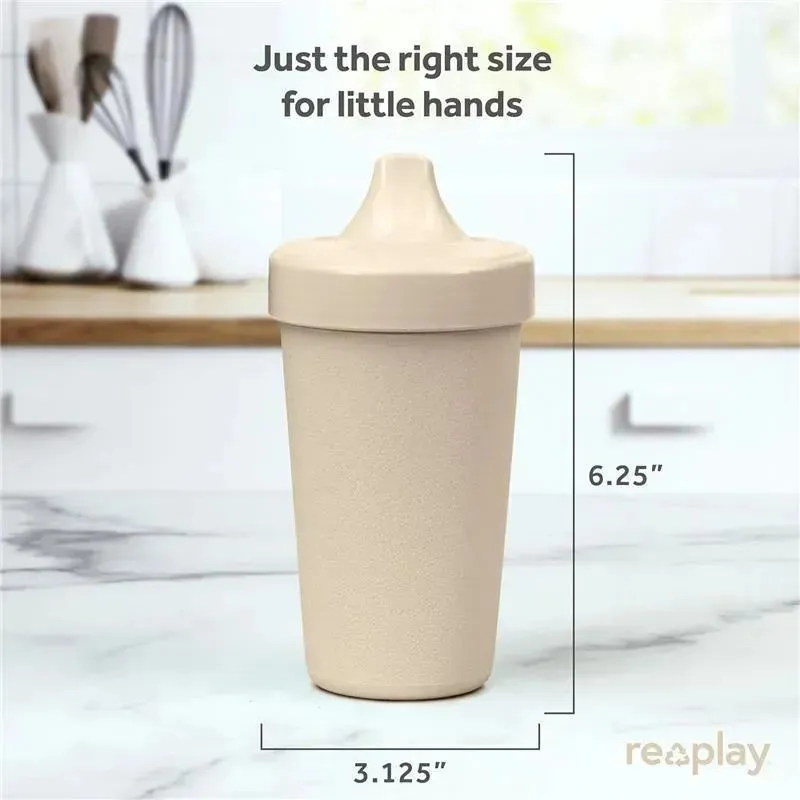 Re Play - 10oz Reusable Spill Proof Cups for Kids, Sand - Image 2
