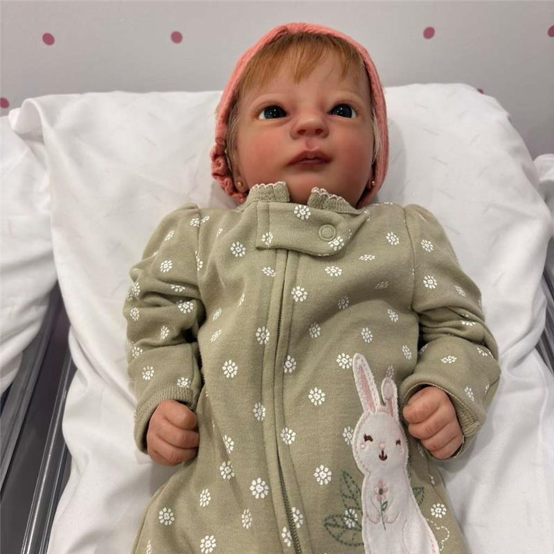 Reborn Baby Doll - White Vinyl, Anny - Image 2