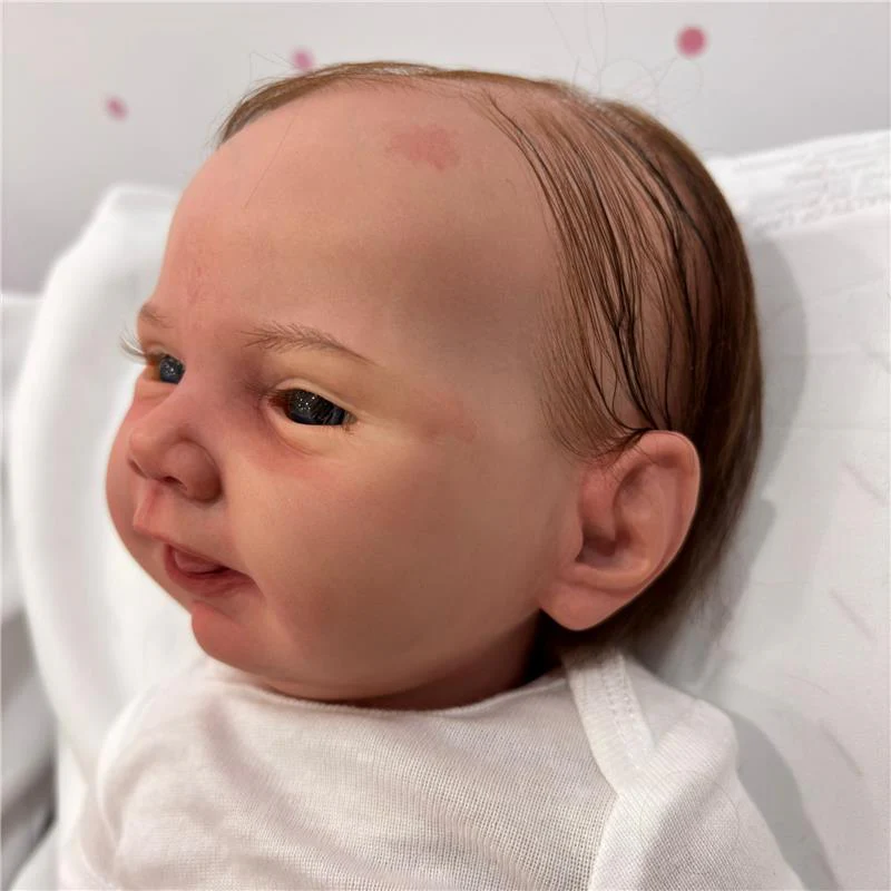 Reborn Baby Doll - White Vinyl, Dottie - Image 3