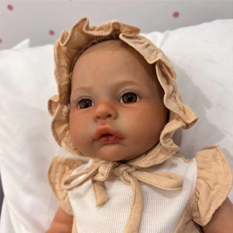 Reborn Baby Doll - White Vinyl Jocy - Image 2