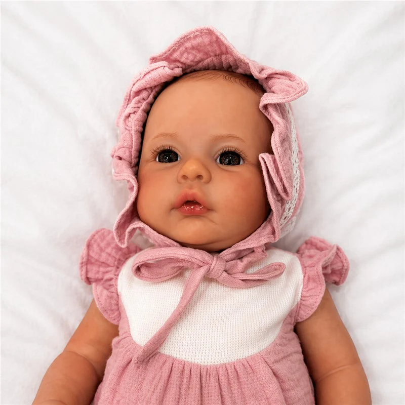 Reborn Baby Doll - White Vinyl, Jocy_ - Image 2