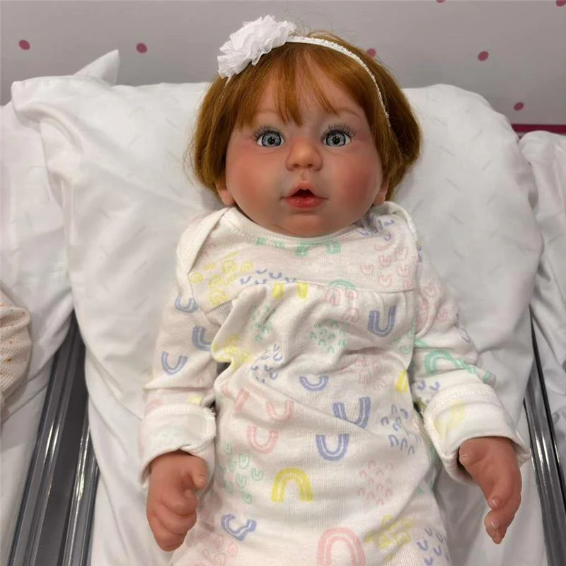 Reborn Baby Doll - White Vinyl, Kylin - Image 4