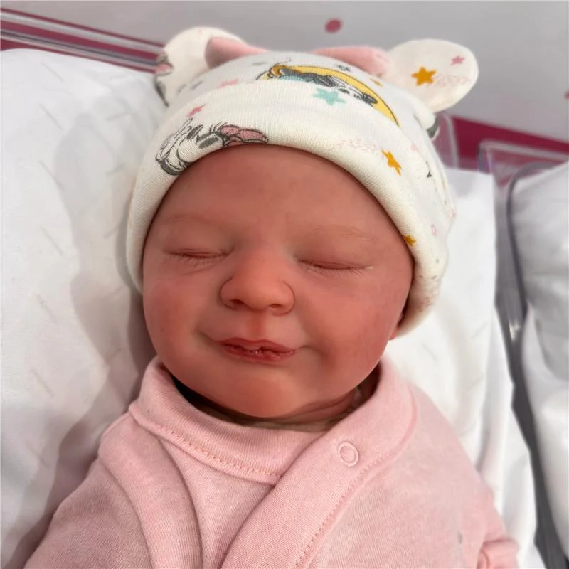 Reborn Baby Doll - White Vinyl, Kyrie Smile