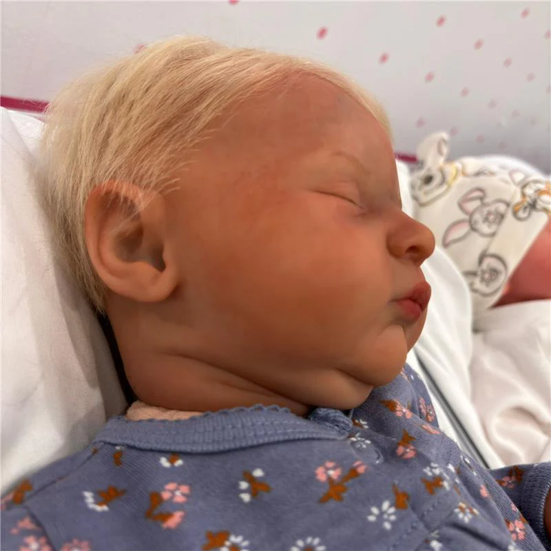 Reborn Baby Doll - White Vinyl, Laura - Image 2