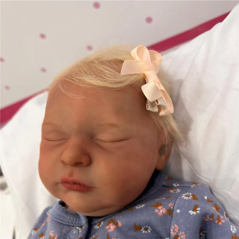 Reborn Baby Doll - White Vinyl, Laura - Image 4