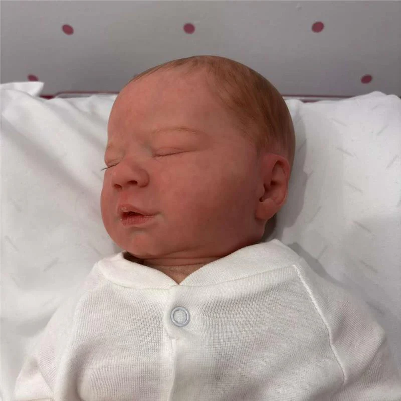 Reborn Baby Doll - White Vinyl, Louis - Image 2