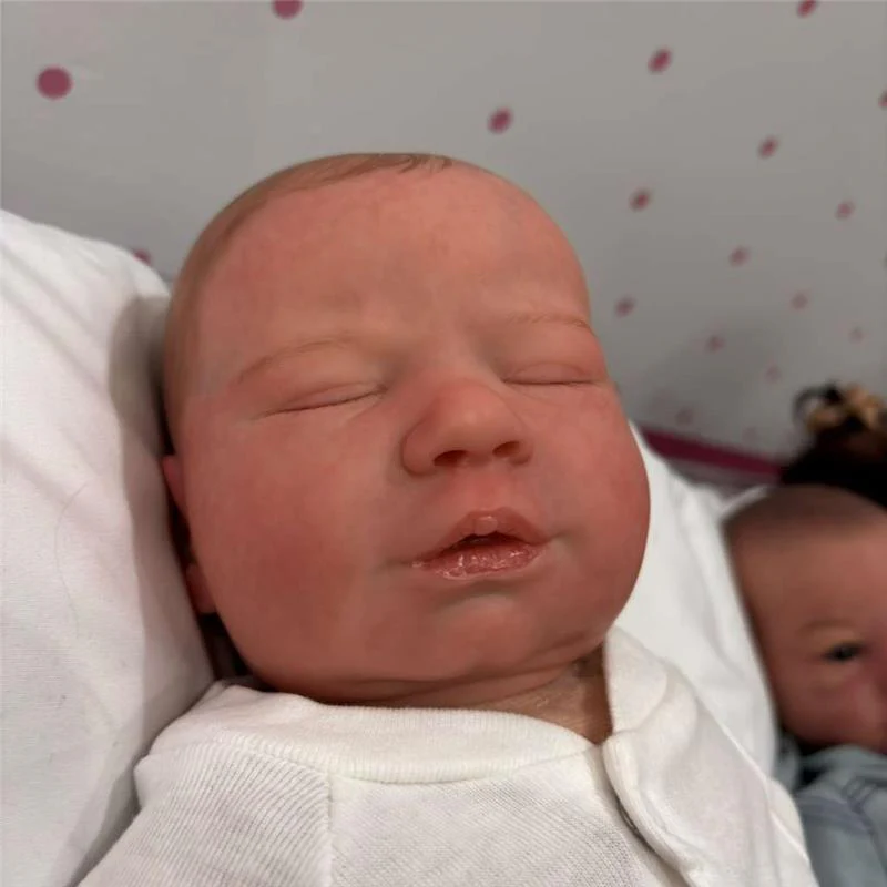Reborn Baby Doll - White Vinyl, Louis - Image 3