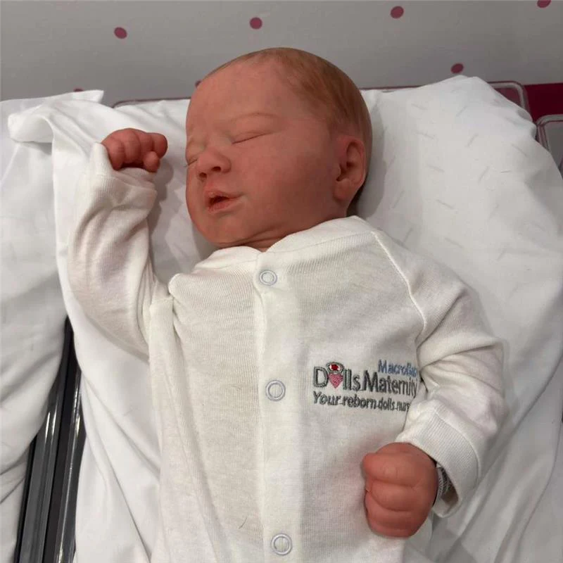 Reborn Baby Doll - White Vinyl, Louis - Image 4