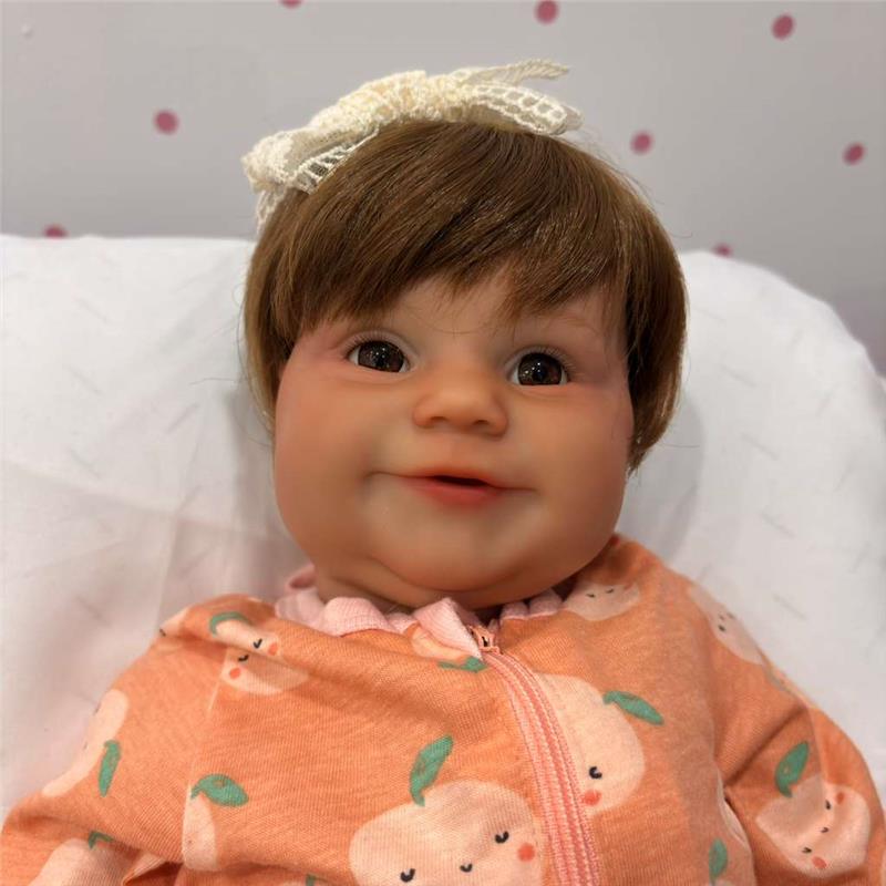 Reborn Baby Doll - White Vinyl, Maddie
