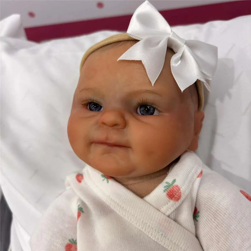 Reborn Baby Doll - White Vinyl Marnie - Image 2