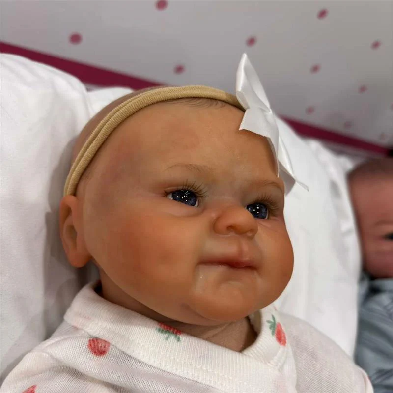 Reborn Baby Doll - White Vinyl Marnie - Image 4