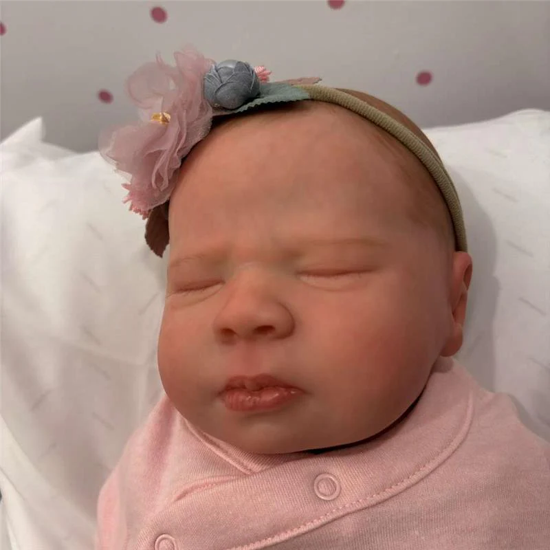 Reborn Baby Doll - White Vinyl, Mary