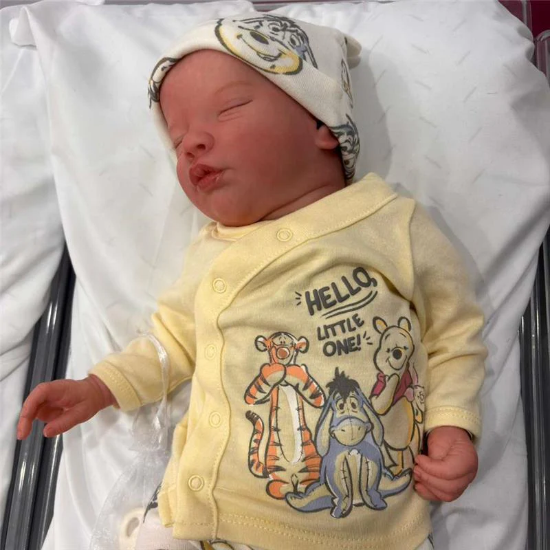Reborn Baby Doll - White Vinyl, Priscilla - Image 4