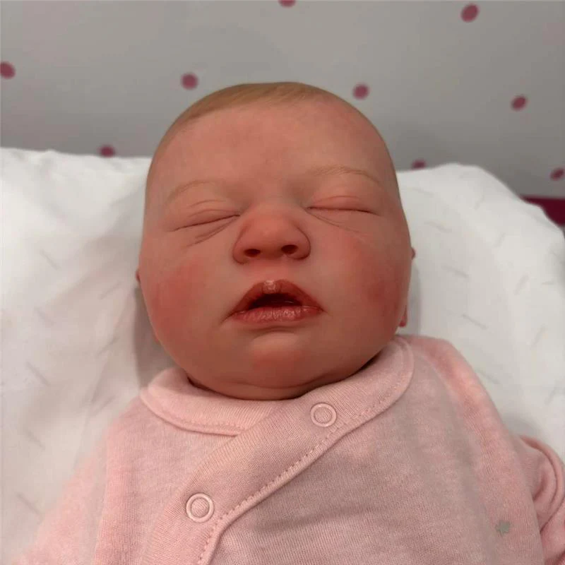 Reborn Baby Doll - White Vinyl, Skya - Image 3