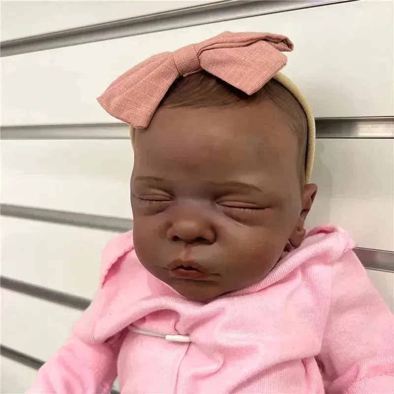 Reborn Baby Doll - African American Vinyl, Bryan