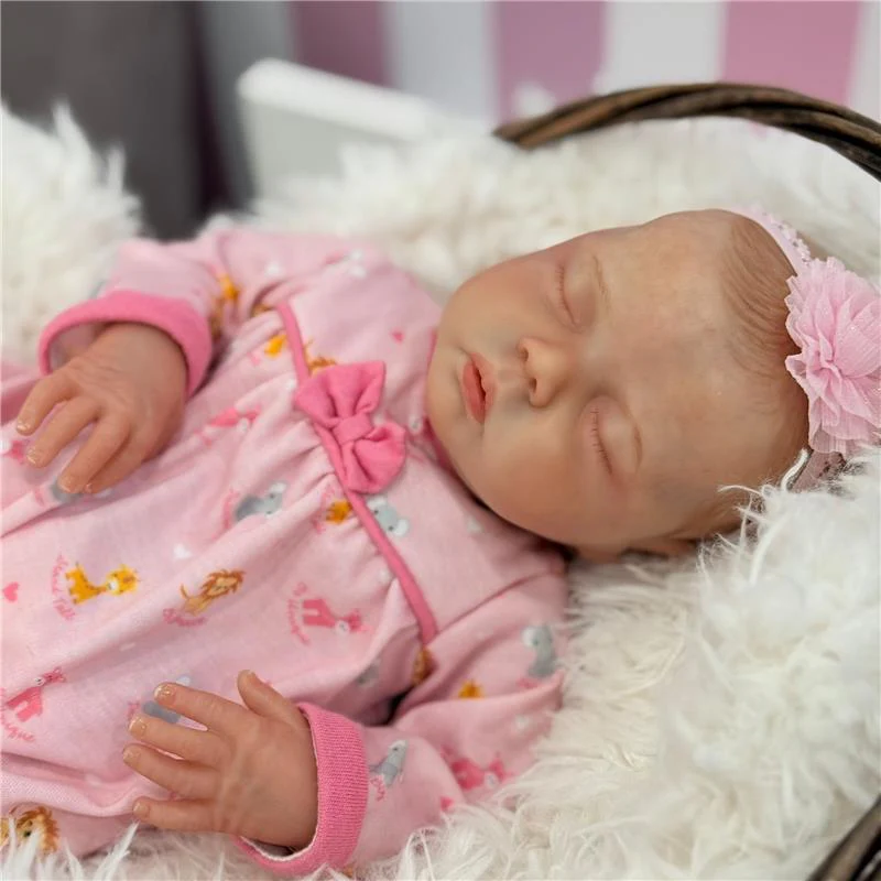 Reborn Baby Doll - White Vinyl, Premier - Image 3