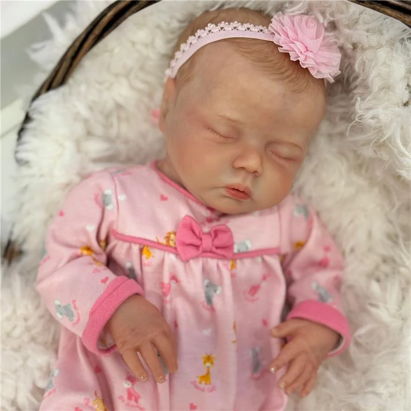 Reborn Baby Doll - White Vinyl, Premier - Image 4