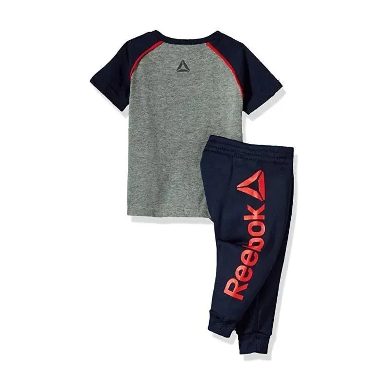 Reebok 2 Piece Athletic Set - Red Rush - Image 2