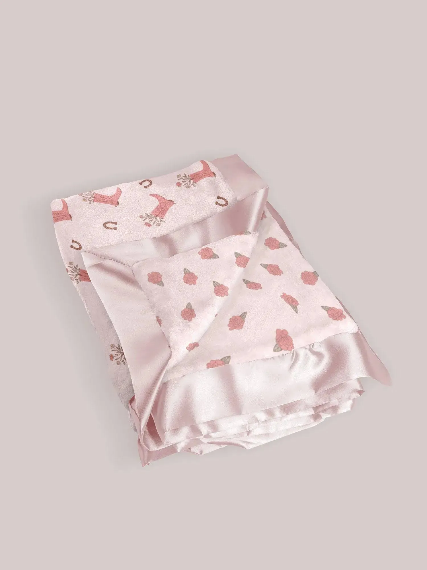 Reversible Baby Blanket - Bloomin' Boot - Image 2