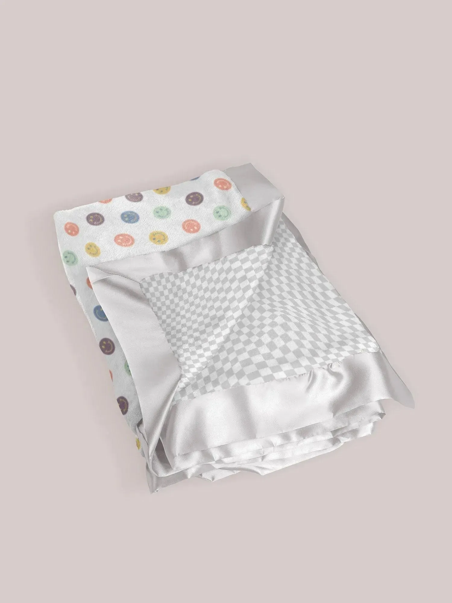 Reversible Baby Blanket - Happy Baby Vibes - Image 2