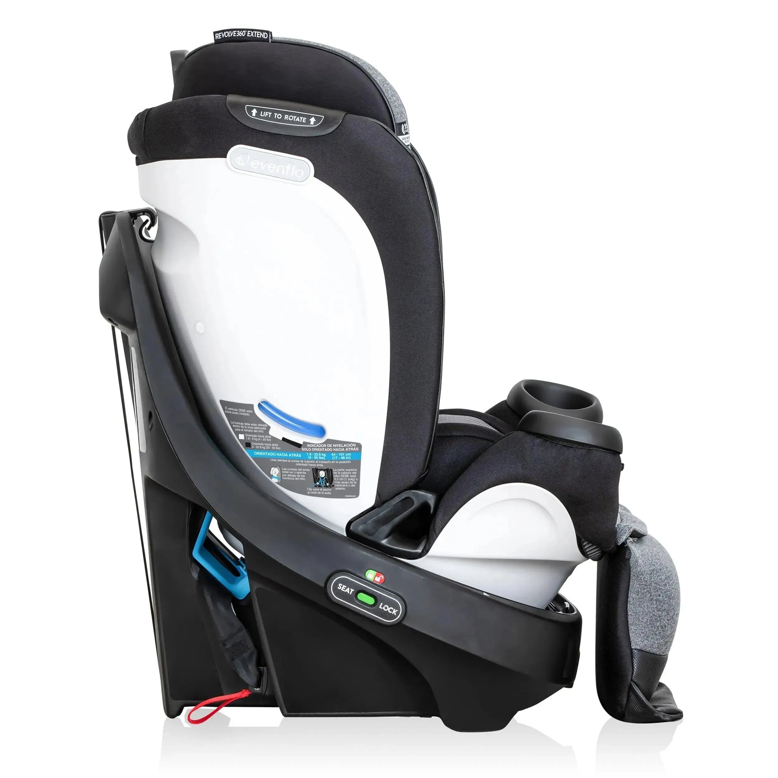 Revolve360 Extend All-in-One Rotational Car Seat with SensorSafe - Image 14