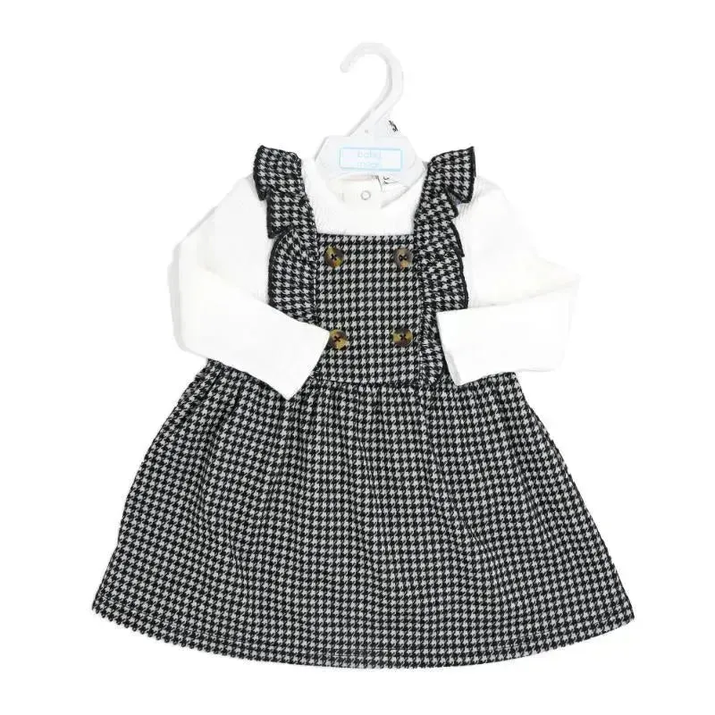 Rose Textile - 2Pk Baby Girls Jumper Set Houndstooth Collection - Image 2