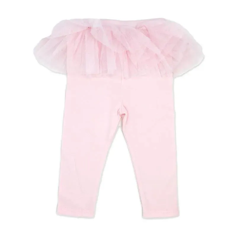 Rose Textile - 3Pk Baby Girls Pink Legging Set - Image 4