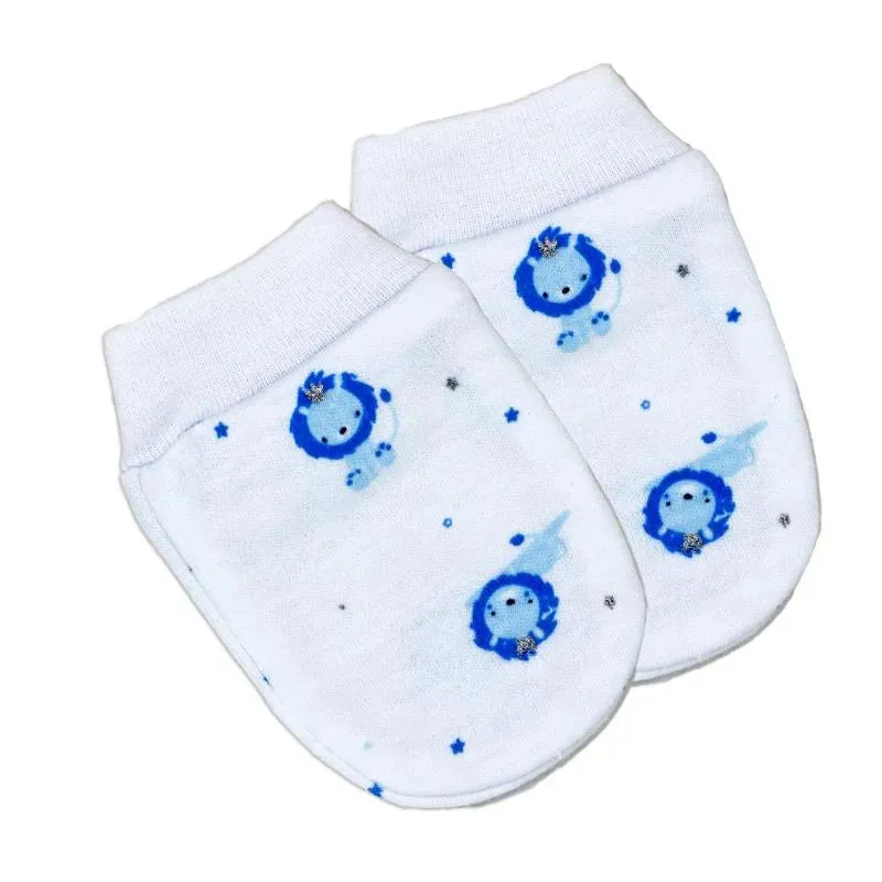 Rose Textile - 5Pk Baby Boys Lion Velour Set - Image 7