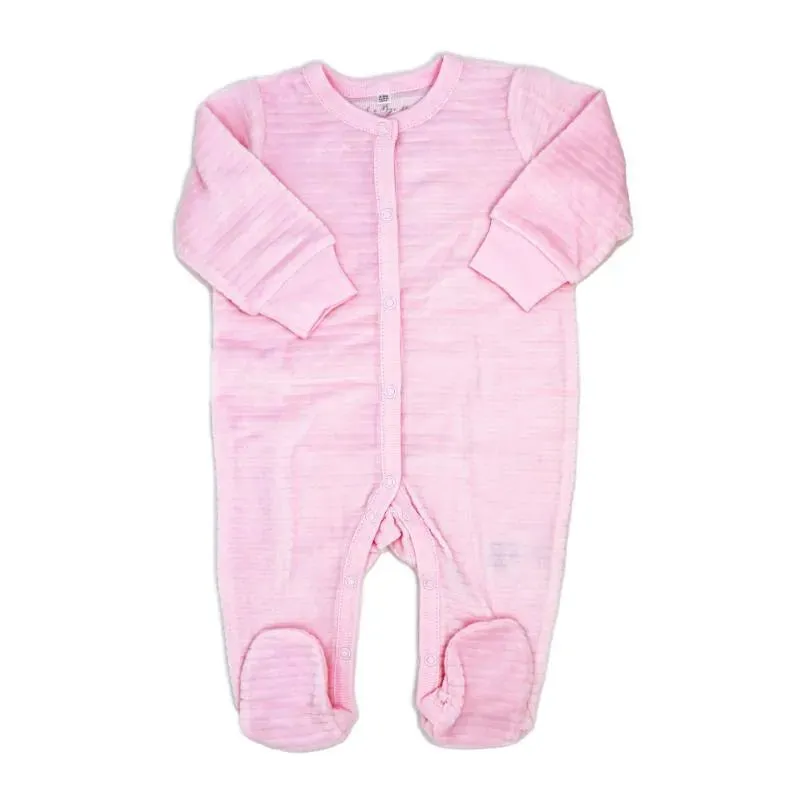 Rose Textile - 5Pk Baby Girls Bunny Velour Set - Image 3