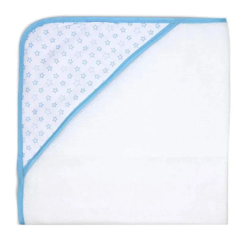 Rose Textiles - 2 Pack Hooded Towel Set, Blue Stars - Image 5