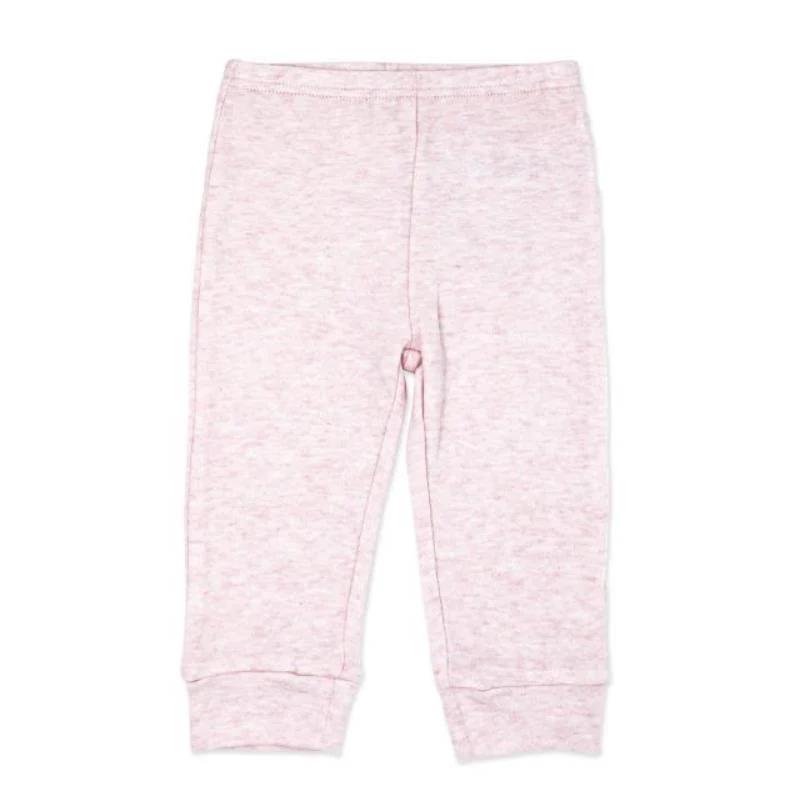 Rose Textiles 2Pk Naturelle Cuffed Pant Set Pink - Image 3