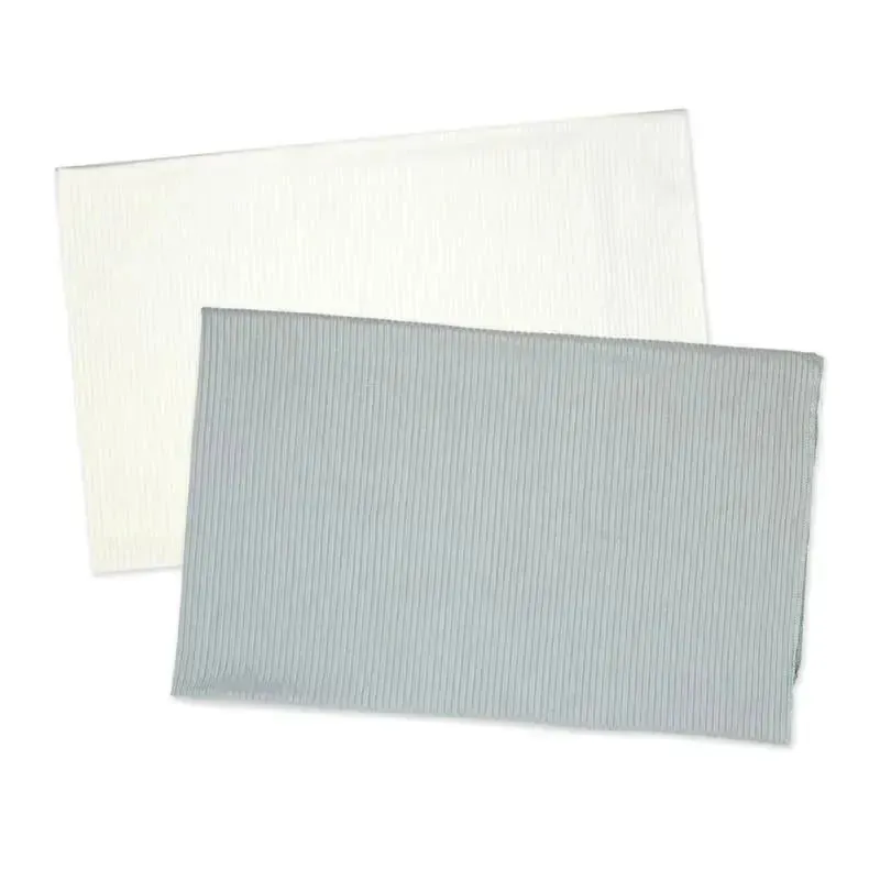 Rose Textiles - 2Pk Swaddles, Grey/Tan - Image 4